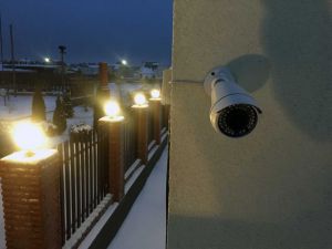 Видеонаблюдение на территории коттеджного поселка Малиновые вечера