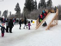 Горка в коттеджном поселке Малиновые вечера