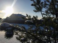 Зеленая зона в коттеджном поселке Малиновые вечера
